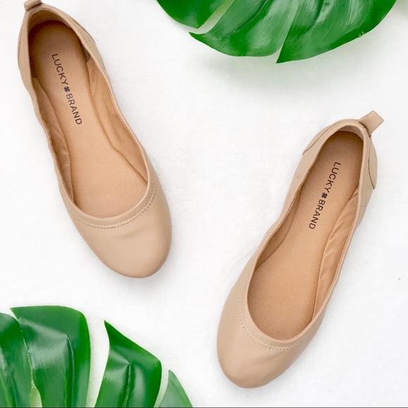 Lucky Brand Shoes - Lucky Brand nude ballet flats